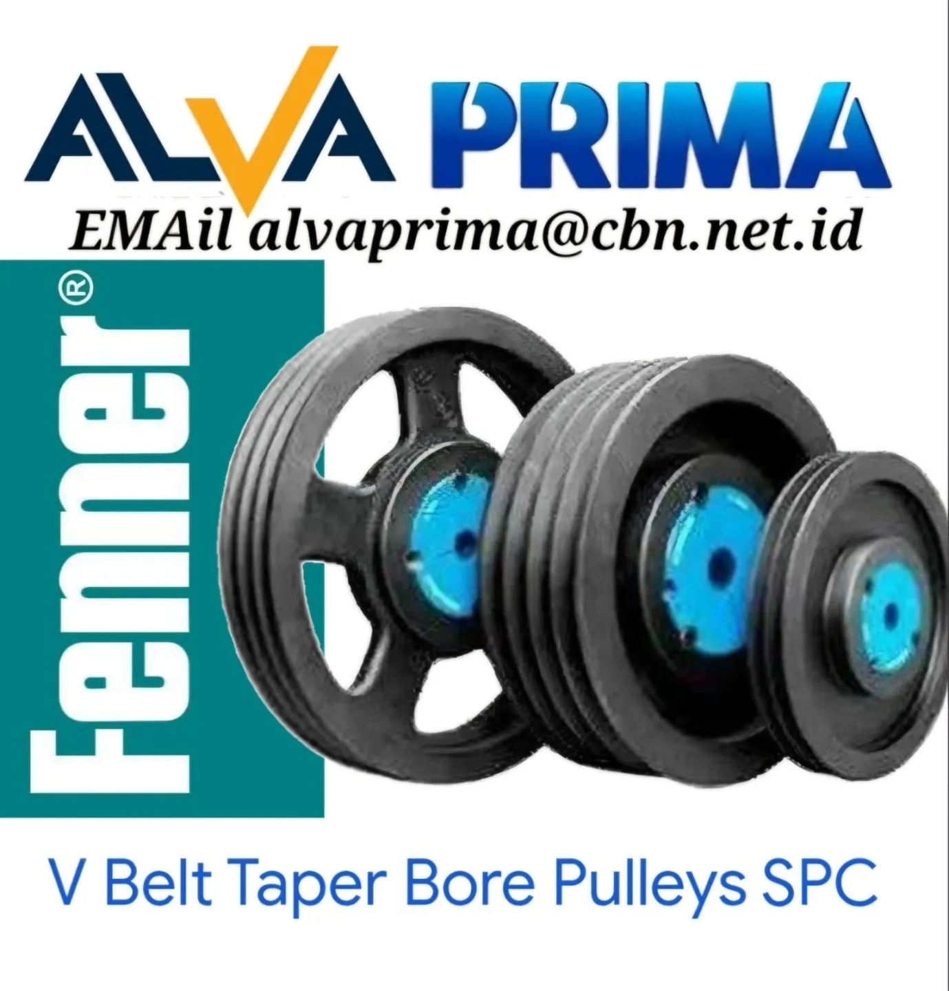 Fenner V Belt Taper Bore Pulleys SPC